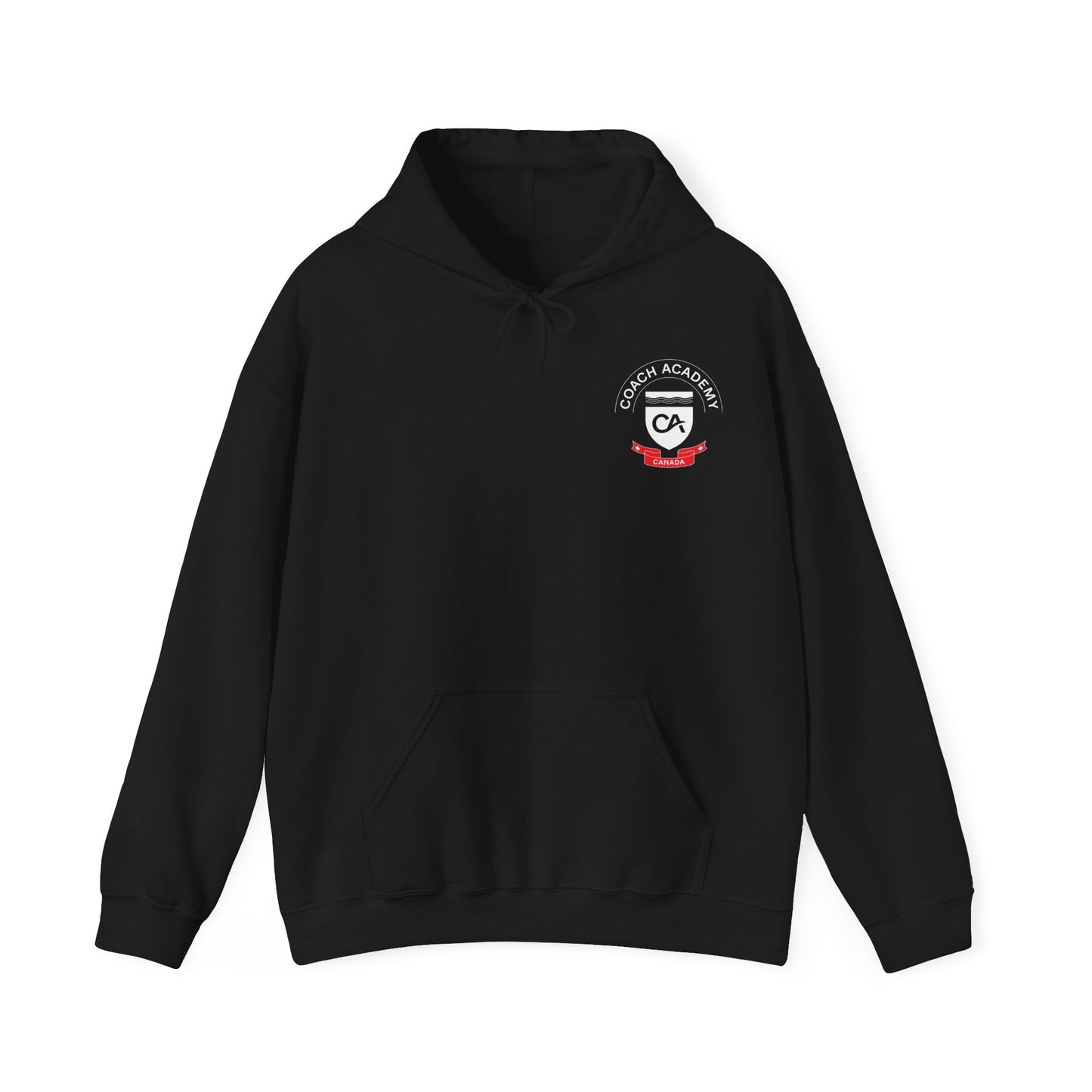 CCA Hoodie - Front Logo - Black